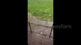 US: Severe Storms Blast Minnesota With Large Hail And Damaging Winds
