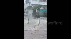 Japan: Torrential Rains Cause Severe Flooding In Okinawa As Rainy Season Begins 2