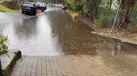 Wet weather in Sydney, Australia