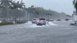Videos show flooding in Fort Lauderdale, Florida