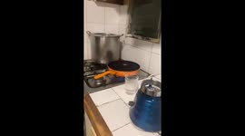 Burnt pancake humor: blackened to perfection