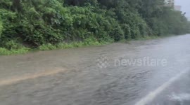 Japan: Torrential Rain Causes Severe Flooding In Okinawa 7