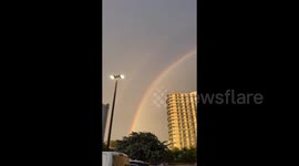 US: Double Rainbow Spotted Over Skies In Southern Florida 4