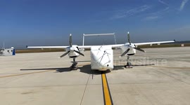 China's unmanned transport aircraft successfully completes maiden test flight