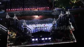 New riverside immersive show launched in NE China's Harbin