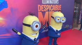 Minions attend Despicable Me 4 Australian Premiere