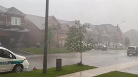 Canada: Tornado-Warned Storm Batters Southern Ontario 5