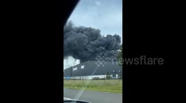 Belgium: Fire Breaks Out At Warehouse Near Brussels Airport In Machelen 2