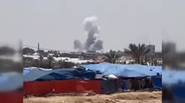 Palestine: Israeli Warplanes Bomb Multiple Locations in Rafah