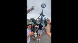 Oaks Amusement Park riders stranded upside down after atmosphere ride breaks down