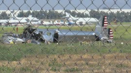Tragic plane crash at Chino Airport claims two lives
