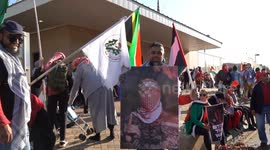 South Africa: Pro-Palestinian protest in Sandton, Johannesburg