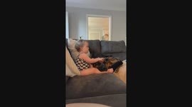 Best Friends Watch a Movie Together