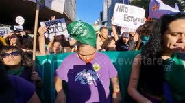 Brazil: Abort Protest
