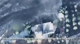 Lebanon: IAF fighter jets struck several Hezbollah terror targets in four locations in southern Lebanon