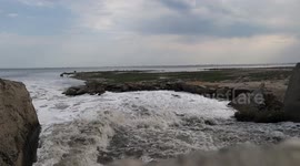 Azerbaijan: Releases of sewage water into the Caspian Sea on the shores of the city of Baku