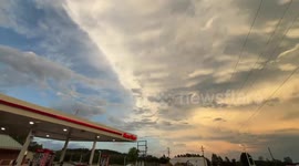 Stunning sunset in Carlton, MN