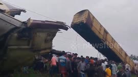 15 dead, 60 injured as goods train collides with Kanchanjunga Express in West Bengal, India