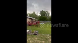 US: Tornado Touches Down In Crystal River, Florida Causing Structure Damage