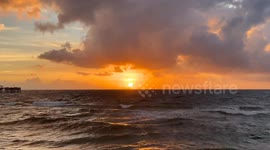 Stunning Sunrise at Dania Beach