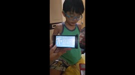 Boy genius shows off his impressive maths skills