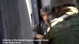 Gaza: Footage from the activity of the 162nd Division in the Rafah Area