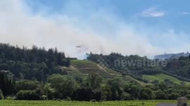 US: Point Fire Rages In Sonoma County, Evacuation Orders Issued