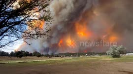 US: Wildfires Rage In Ruidoso In New Mexico, Prompting Evacuations