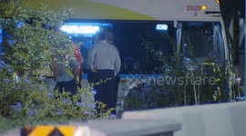 USA: Baldwin Park Passenger Shot on Foothill Transit Bus on 10 Fwy With CHP Briefing