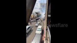 Nairobi erupts in protests over finance bill, police deploy tear gas