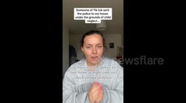 Mum who posts videos of house tidying says trolls called police for 'child neglect'