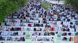 Indian muslim celebrate Eid al-Adha 2024