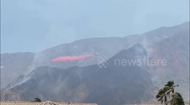 US: Tuscany Fire Breaks Out In Palm Springs, California 6