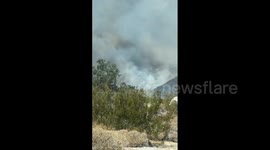 US: Tuscany Fire Breaks Out In Palm Springs, California 7