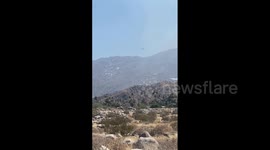 US: Tuscany Fire Breaks Out In Palm Springs, California 8
