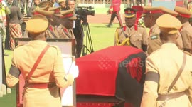 Malawian vice president buried at home village
