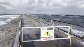 Tropical Storm Causes Coastal Flooding