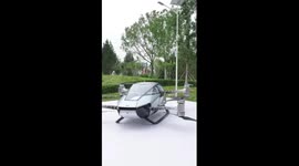 Flying car tested in N China