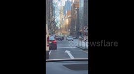 Australia: Street Locked Down In Melbourne CBD During Police Operation 2