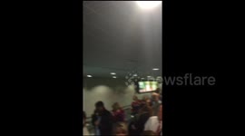 EDIT Thousands of Liverpool fans queue up at passport control in Basel