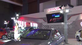 All New Civic Turbo Exhibited in Makassar, Indonesia