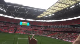 Grimsby fans fish chant