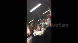 Liverpool fans stranded at Basel airport after they