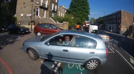 Why me? Funny Road Rage at Cyclist