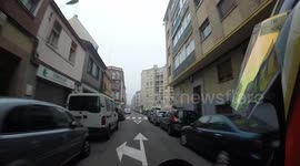 Niebla en la carretera,suzuki GSX650f