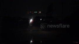 Driving through Salt Lake City during a major 'black out'