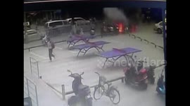 Well explosion in northern China
