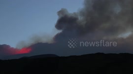 New volcanic eruption from Mount Etna's Voragine crater