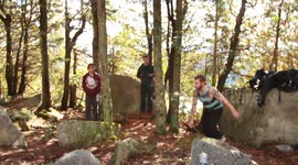 Parkour Mountain fail