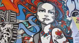 Graffiti in Rio de Janeiro, Brasil 19JUN2011